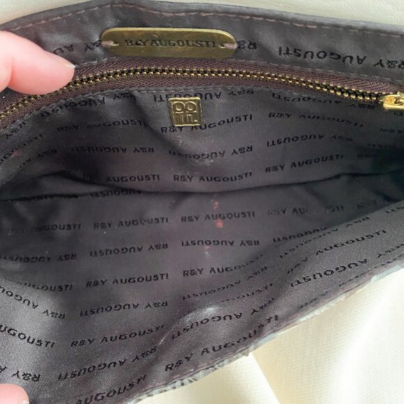 R&Y Augousti Snakeskin Clutch - Picture 4 of 7